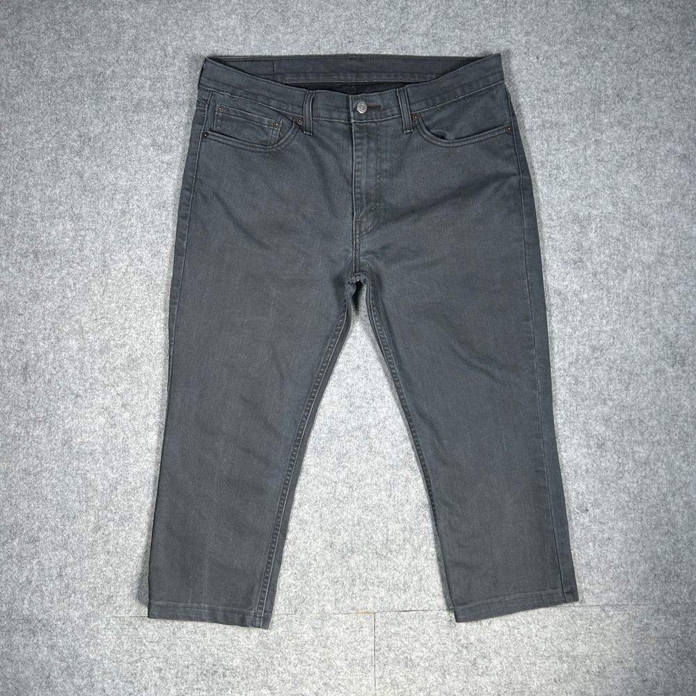 Levi's Denim Jeans Mens 36x30 Grey 511 Slim Fit Waterless Casual Everyday